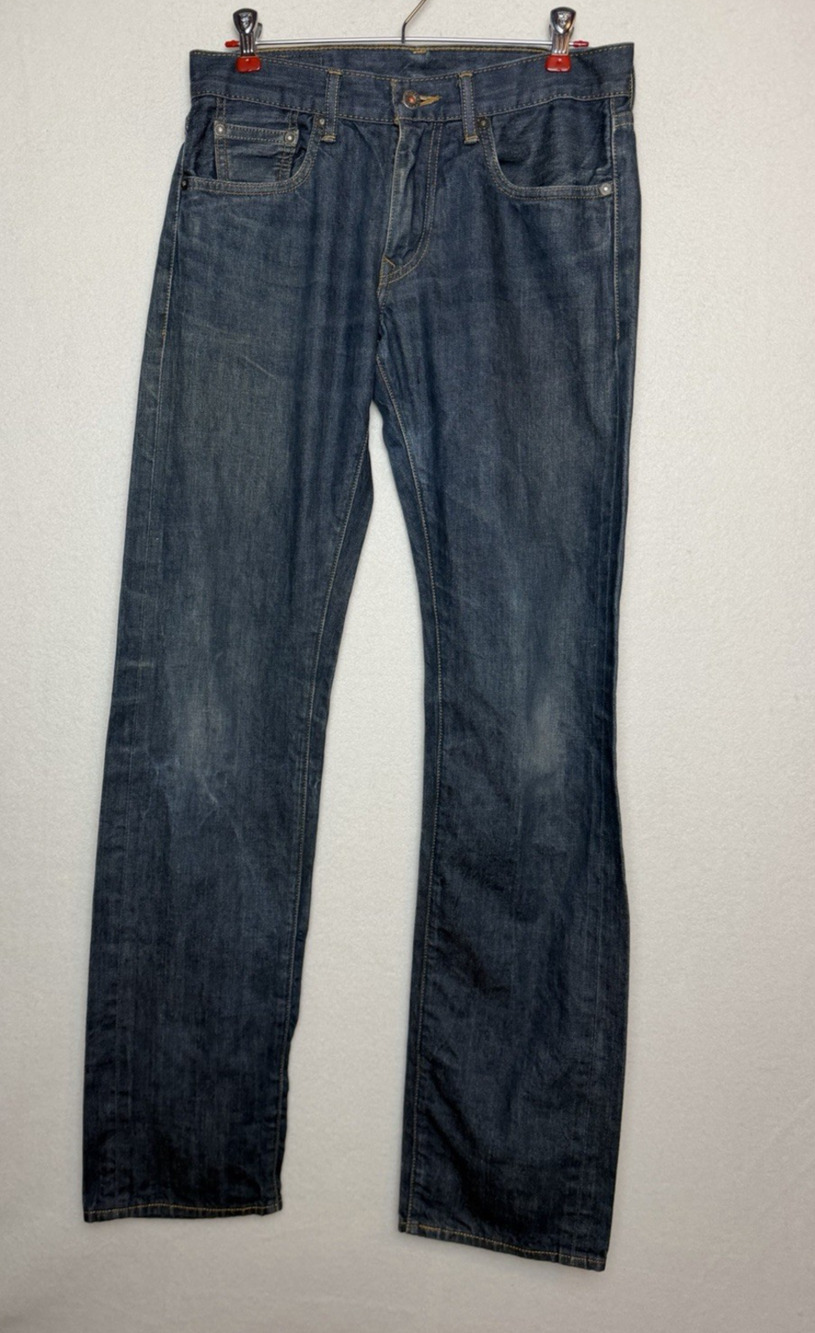 Levi's Hesher Straight Leg Jeans Dark Wash Men's Size 30x34